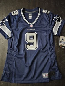 New Women's Dallas Cowboys Tony Romo #9 Nike Stitched Jersey St 990720071 Sz 2XL - Picture 1 of 3
