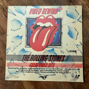 THE ROLLING STONES - GREAT VIDEO HITS MINT LASERDISC / RARE - Imagen 1 de 7