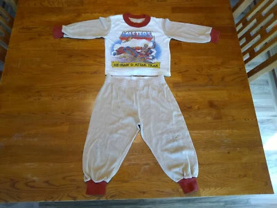 De colección 1983 He-Man Attak Trak Masters Universe Pijama Camisa Pantalones He Man HeMan Foto 1 de 4