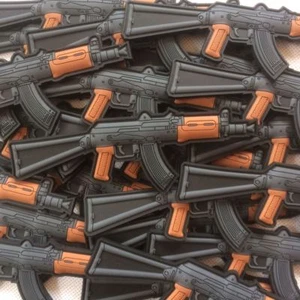 AK74SU AK74 Russian Assault Rifle Tactical Military Morale Patch Urban Color - Picture 1 of 3