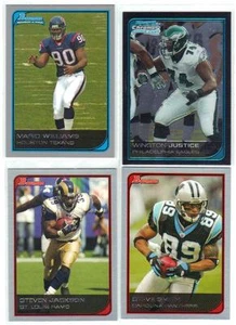 Bowman & Bowman 2006 cromo "Lote mixto de 60 cartas con novatos" fútbol - Imagen 1 de 2