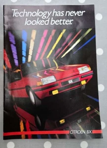 1985 CITROEN BX Sales Brochure - 19 GT, 19 DTR, 17 RD, 16 TRS, 16 RS, Leader 1.4 - Picture 1 of 2