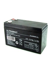 2 X ULTRAMAX 12V 7AH (Come 8AH & 9AH) Ascensore per Scale Batterie Nuovo Tutti
