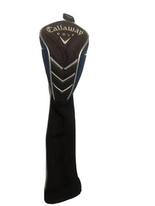 Callaway X FWY Fairway Headcover - Poor Condition Blue Black Sock - Picture 1 of 7