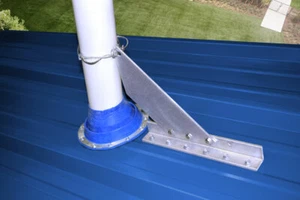 Snow Guards VentSaver EZ Stove Chimney Pipe Protect Metal Roof SnowBreaker - Picture 1 of 6