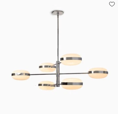 Replacement Glass Shade for West Elm Rocco Chandelier  - Image 1 of 4