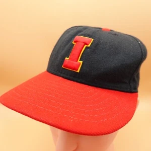 Vintage Iowa State Cyclones Hat Cap Fitted Mens 7 NCAA Baseball New Era 90s - Picture 1 of 11