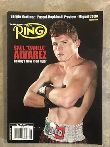 Saul Canelo Alvarez The Ring Magazine 1st Cover - Picture 1 of 4