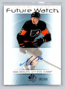 2022-23 SP Auténtico #RFWA-IR Isaac Ratcliffe (RC) - Retro FWatch Auto 003/699 - Imagen 1 de 2
