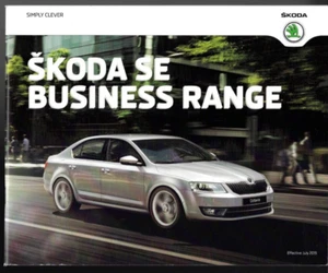 Skoda SE Business Range 2014-15 UK Fleet Market Brochure Yeti Octavia Superb - Picture 1 of 1