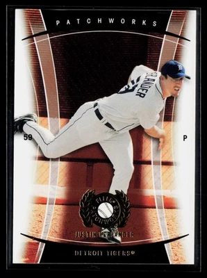 2005 Fleer Patchworks #75 Justin Verlander #/499 - Image 1 of 2