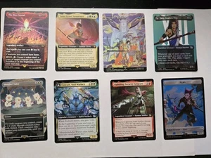 MTG Magic The Gathering Final Fantasy Lot Of 8 Rare Cards U - Picture 1 of 2