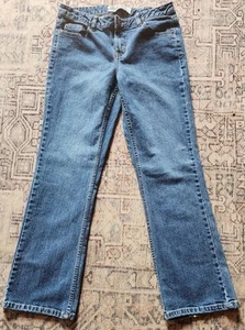 Route 66 Womens 7/8 S Jeans True Fit Boot 9" Rise Medium Wash - Picture 1 of 5