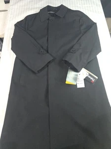 Trench Coat Anchor Uniform 260MT Lined Thinsulate Black Size 42 Reg - Picture 1 of 16