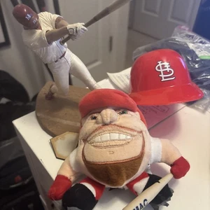 Mark McGwire Silly Slammers Plush Talking Toy & 2000 Macfarlane Sports Picks - Picture 1 of 17