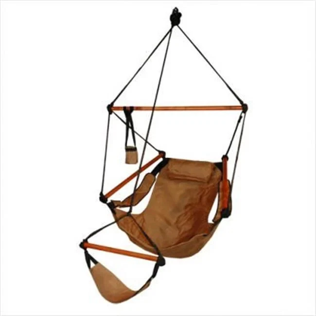 KingsPond 10003-KP Hammaka Hammocks Original Hanging Air Chair In Natural Tan - Image 1 of 1