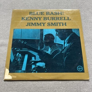 KENNY BURRELL JIMMY SMITH BLUE BASH! LP VERVE STEREO V68553 FROM 1963 VG - Picture 1 of 14