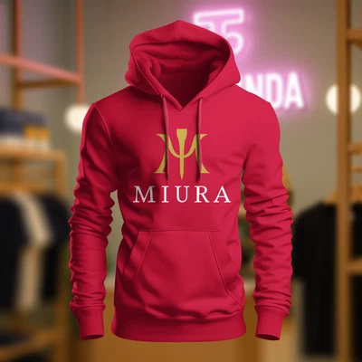 Miura Golf  Logo HOODIE Funny Made In USA S-3XL - Image 1 of 2