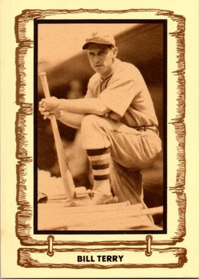 1980 Cramer Baseball Legends Series 1 #9 Bill Terry - Image 1 of 2