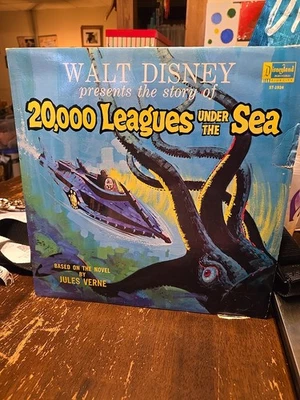 Walt Disney 20,000 Leagues Under the Sea Vinyl Record - Image 1 of 2