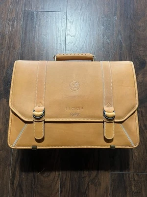 Rawlings Baseball Leather Yankees Briefcase Bag Designed Gian Paolo  Lombardo - Image 1 of 4