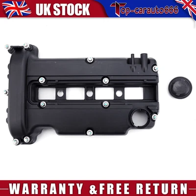 Rocker Valve Cover for Vauxhall Astra Corsa Meriva Tigra 1.2 1.4 Petrol 55351461 - Image 1 of 4