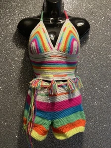 Handmade Crochet Rave Wear - Picture 1 of 1
