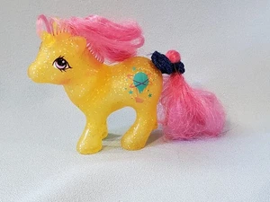 RARO My Little Pony Baby Brillo Gusty Amarillo Globo de Aire Caliente MLP G1 Unicornio 84 - Imagen 1 de 3