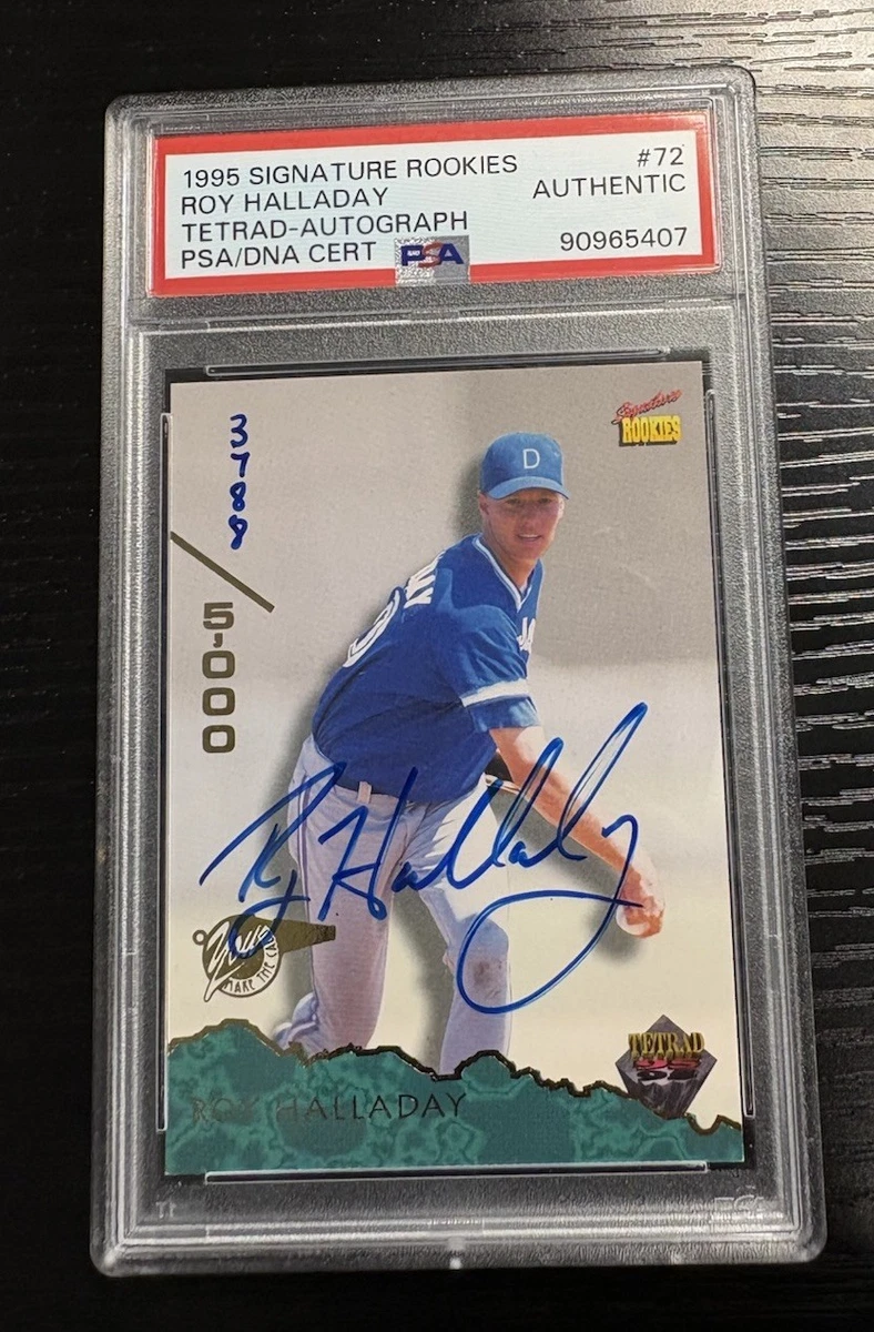 Roy Halladay 直筆サイン Roy Halladay Signed Playoff No Hitter Game