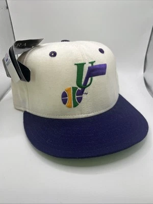Utah Jazz Vintage Fitted 6 3/4 New Era Hat. (6/17/25) - Image 1 of 3