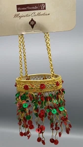 Majestic Collection metal y lentejuelas adorno de Navidad - Imagen 1 de 3