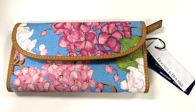 CARTERA CONTINENTAL DOONEY & BOURKE HORTENSIA MONOGRAMA NUEVA CON ETIQUETAS Foto 1 de 4