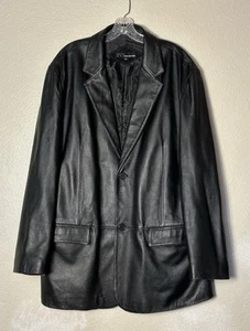 JNY Jones New York Men’s 46R Leather Jacket - Picture 1 of 13