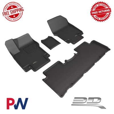 3D MAXpider Floor Liner Custom Fit All-Weather KAGU For 2012-2013 Toyota Tundra - Image 1 of 4