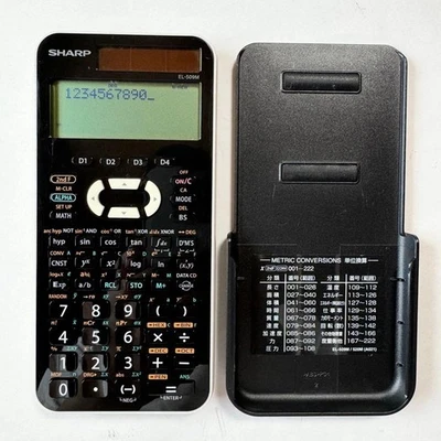 Sharp EL-509M Scientific Calculator, Basic Function, , Tested - Image 1 of 4