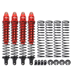 4PCS 77086-4 8S X-MAXX FRONT REAR ALUMINUM SHOCKS 7761 GTX 6S RCAWD - Picture 1 of 11