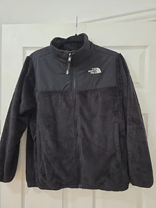 The North Face Jacket Girls XL Black Denali Fleece Polartec Youth - Picture 1 of 13