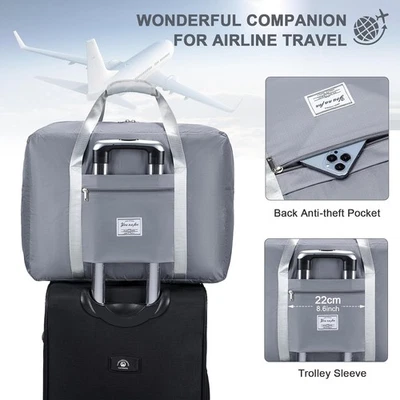 REISETASCHE 55 x 40 x 20 cm Boardgepäck Reise Koffer HANDGEPÄCK f. z.B Ryanair - Bild 1 von 4