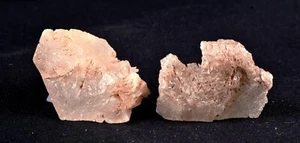 Par de hielo glacial rosa interferencia crecimiento del Himalaya cuarzo Nirvana #7447 - Imagen 1 de 5