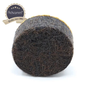 16 x Filzgleiter | Ø 12 mm | Braun | rund | 5.5 mm starke selbstklebende Möbe... - Bild 1 von 3