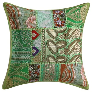 Funda de Cojín Vintage Tradicional Yoga Decoración del Hogar Funda de Almohada 12 x 12 pulgadas - Imagen 1 de 5