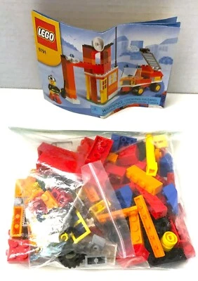 Lego 6191 Fire Station and Fire Truck Complete Without Box - Image 1 of 4
