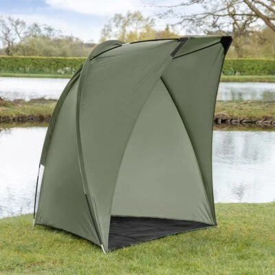 ATLAS Refugio de Día de Pesca | TIENDA DE PESCA DE CARPA BIVVY - 1 Hombre Bivvy Impermeable Foto 1 de 4