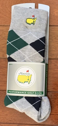 2022 Masters NEW Socks Augusta National Golf Club Men's Cover
