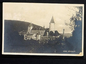 CZECHOSLOVAKIA 11-HRAD KRIVOKLÁT -1928  (Real Photo (RPPC) - Picture 1 of 2