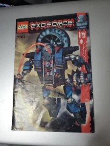 Lego 7703 Exo-Force Fire Vulture Instruction Manual Only - Picture 1 of 1