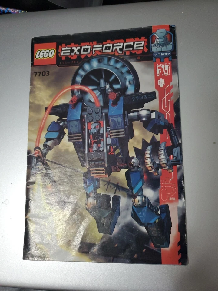Lego 7703 Exo-Force Fire Vulture Instruction Manual Only - Image 1 of 1