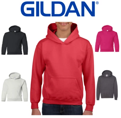 Sudadera con capucha juvenil de mezcla pesada Foto 1 de 4