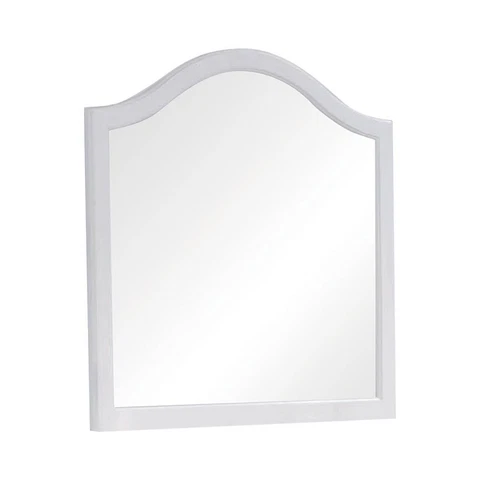Dominique French Country White Mirror Cover