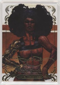 2018 Marvel Masterpieces Level 1 Gold Foil Signature Series Misty Knight #4 0w6